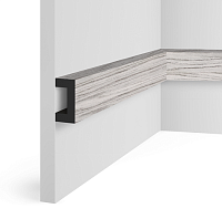 Молдинг GR24 ПОЛИСТИРОЛ HI WOOD 40мм х 20мм х 2,7м.